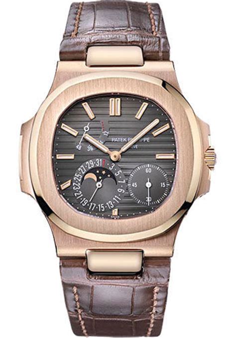patek philippe watches nautilus mens rose gold 5712r-001